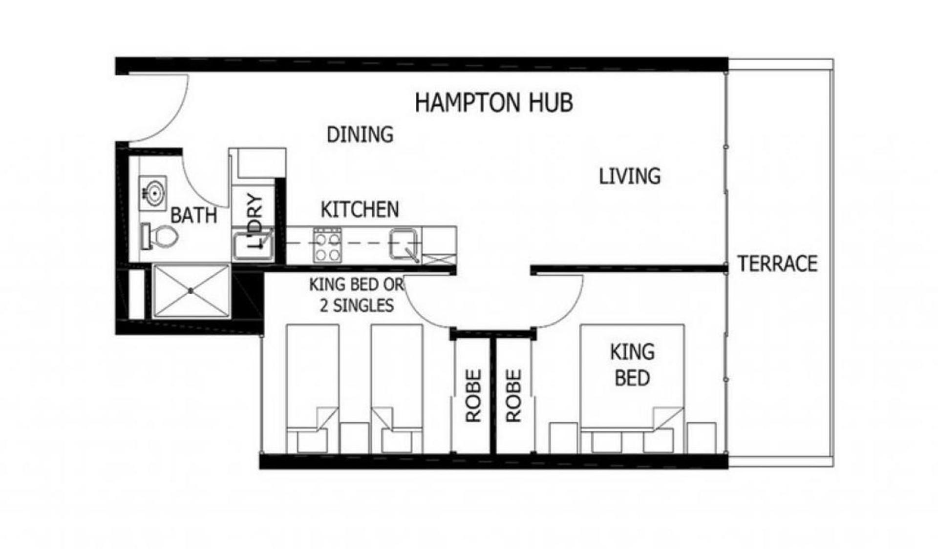 Boutique Stays - Hampton Hub Melbourne Eksteriør bilde